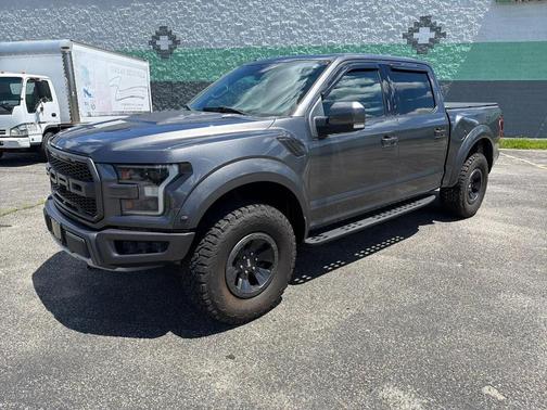 Gray 2017 Ford F-150 Raptor