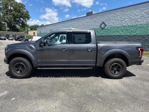 Gray 2017 Ford F-150 Raptor