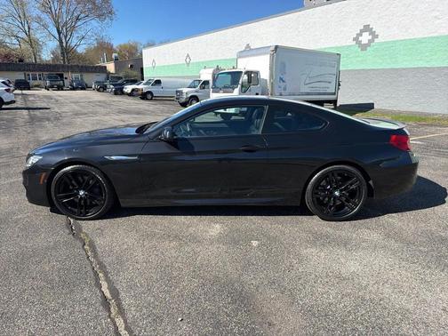 Black 2015 BMW 650 650i Coupe