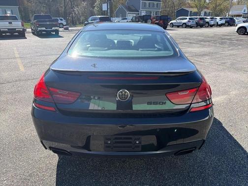 Black 2015 BMW 650 650i Coupe