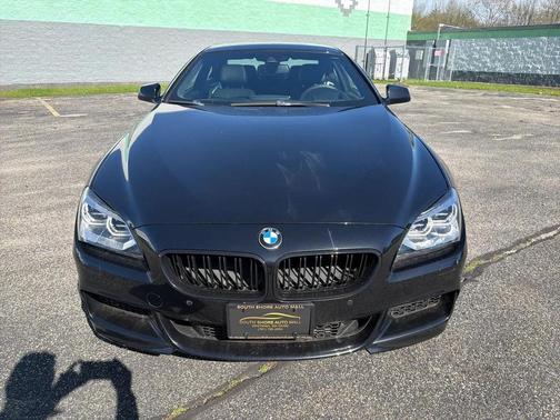 Black 2015 BMW 650 650i Coupe