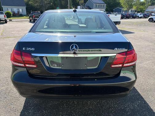 Black 2016 Mercedes-Benz E-Class 4MATIC