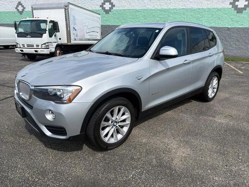 Silver 2017 BMW X3 xDrive28i
