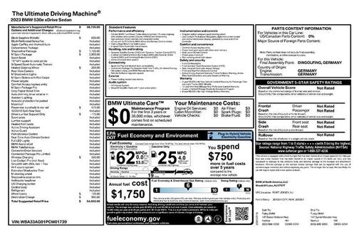 2023 BMW 530e 530e xDrive