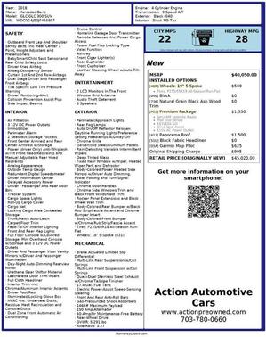 2018 Mercedes-Benz GLC 300 Base