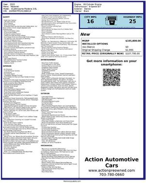 2022 Maserati Quattroporte Modena