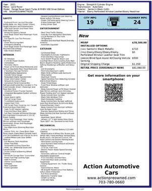 2021 Land Rover Range Rover Sport HSE Silver Edition