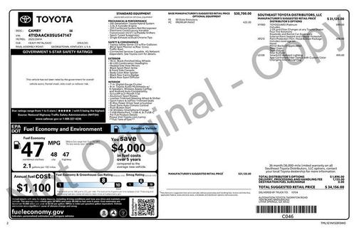 2025 Toyota Camry SE