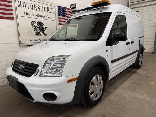 Frozen White 2013 Ford Transit Connect XLT