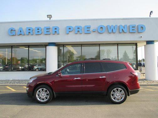 Siren Red Tintcoat 2015 Chevrolet Traverse 1LT
