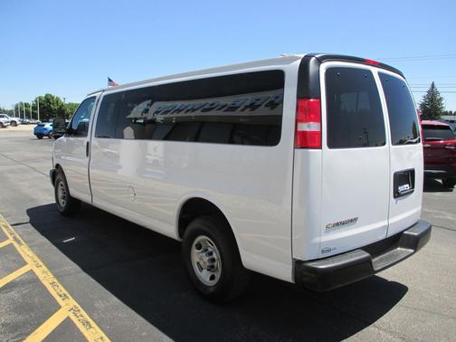 Summit White 2024 Chevrolet Express 3500 RWD 3500 Extended Wheelbase LS