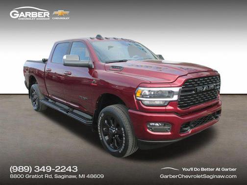Delmonico Red Pearlcoat 2022 RAM 2500 Big Horn Crew Cab 4x4 6'4' Box