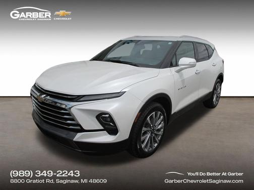 Iridescent Pearl Tricoat 2023 Chevrolet Blazer Premier