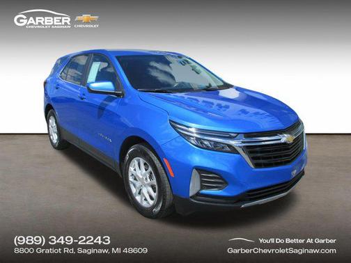 Riptide Blue Metallic 2024 Chevrolet Equinox 1LT