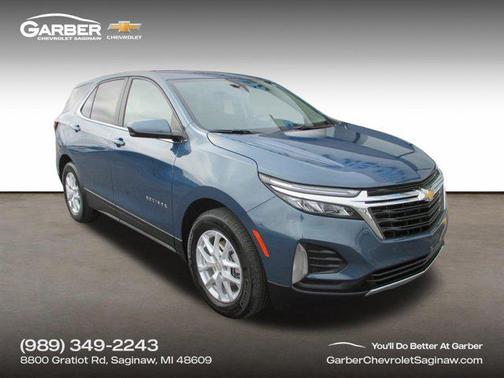 Lakeshore Blue Metallic 2024 Chevrolet Equinox 1LT
