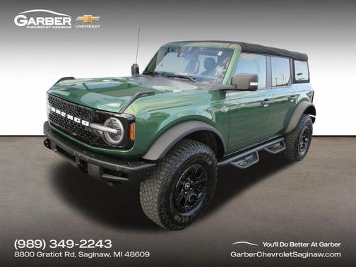 Eruption Green Metallic 2022 Ford Bronco Wildtrak