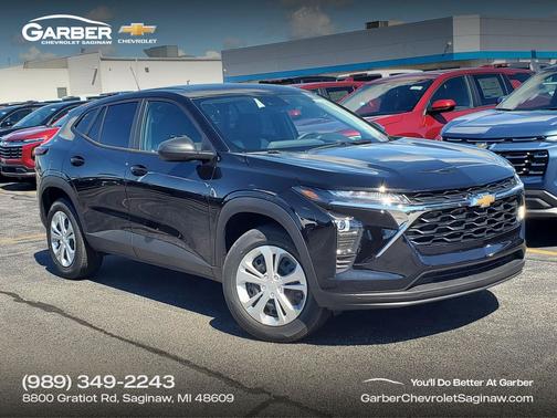 Mosaic Black Metallic 2026 Chevrolet Trax LS