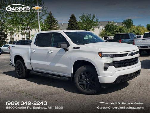 Summit White 2026 Chevrolet Silverado 1500 RST