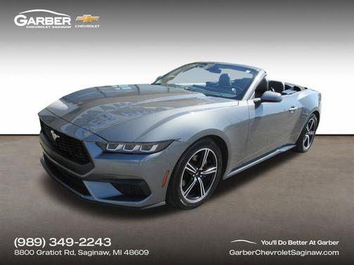 Gray Metallic 2025 Ford Mustang EcoBoost Premium