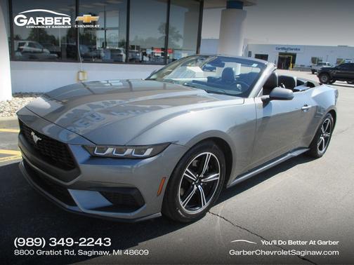 Gray Metallic 2025 Ford Mustang EcoBoost Premium