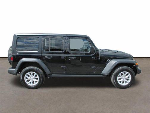 Black Clearcoat 2023 Jeep Wrangler Sport S