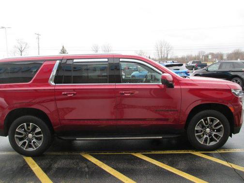 Radiant Red Tintcoat 2023 Chevrolet Suburban LS