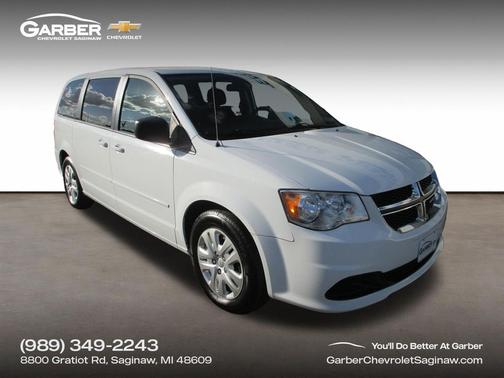 White Knuckle Clearcoat 2017 Dodge Grand Caravan SE