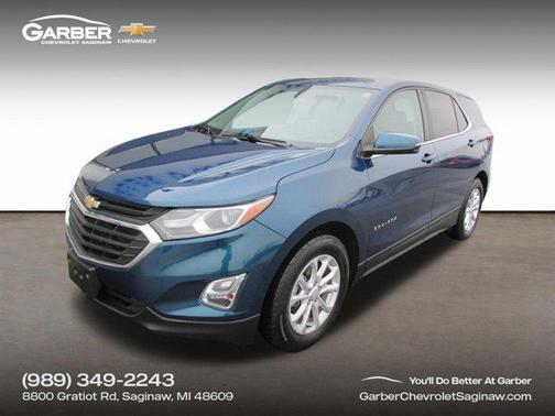 Pacific Blue Metallic 2019 Chevrolet Equinox 1LT
