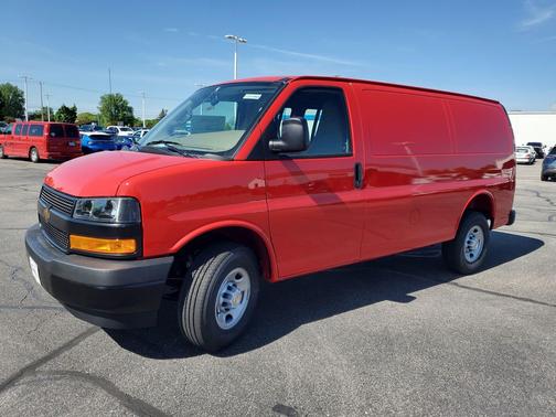 Red Hot 2026 Chevrolet Express 2500 Work Van