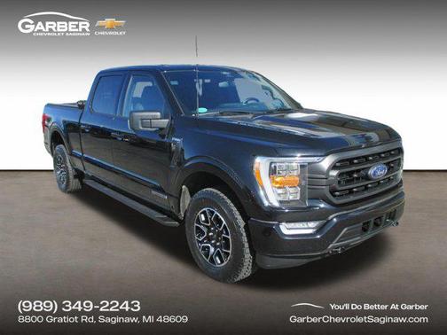 Agate Black Metallic 2022 Ford F-150 XLT