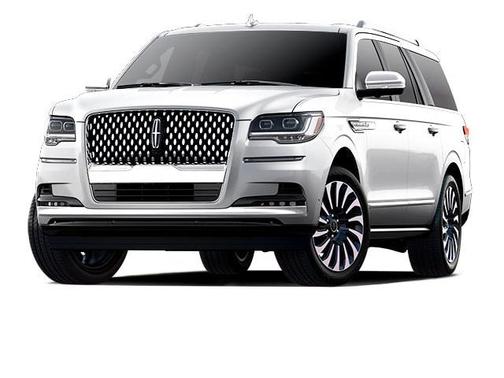 Pristine White Metallic Tri-Coat 2023 Lincoln Navigator Black Label