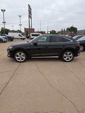 Mythos Black Metallic 2023 Audi Q5 45 S line Premium Plus