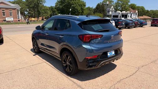 Ocean Blue Metallic 2024 Buick Encore GX Sport Touring