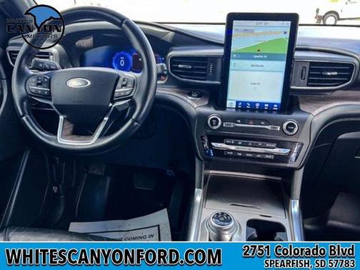 BLUE METALLIC 2020 Ford Explorer PLATINUM