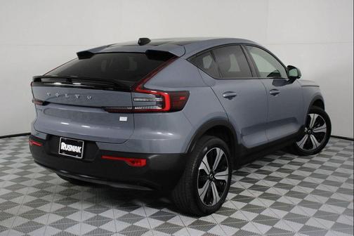 Thunder Gray Metallic 2023 Volvo C40 Recharge Pure Electric Twin Plus