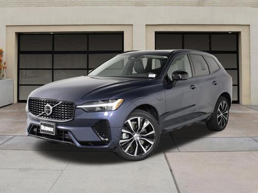 Denim Blue Metallic 2023 Volvo XC60 Recharge Plug-In Hybrid T8 Plus Dark Theme