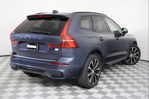 Denim Blue Metallic 2023 Volvo XC60 Recharge Plug-In Hybrid T8 Plus Dark Theme