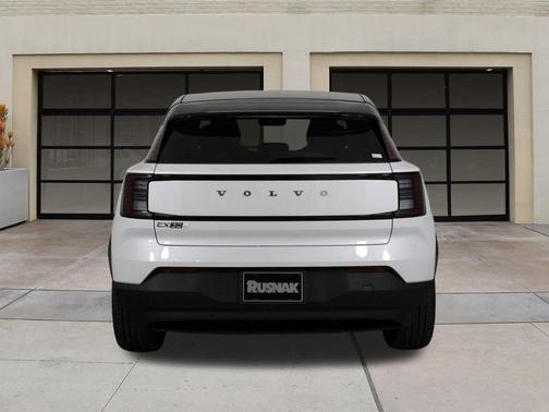 Crystal White Metallic 2026 Volvo EX30 Plus Twin Motor Performance, Fully electric