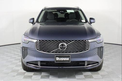 Denim Blue Metallic 2026 Volvo XC90 Plus, B6 AWD Gas (mild hybrid), Gasoline, Bright, 6 Seats