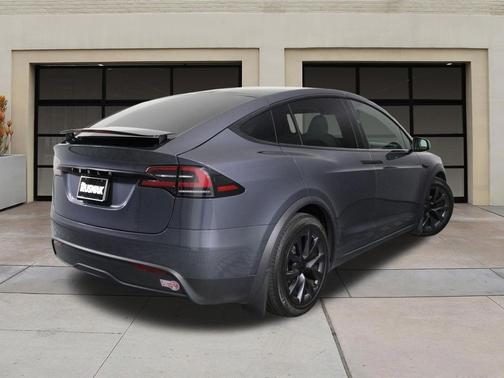 Stealth Gray 2023 Tesla Model X Standard Range