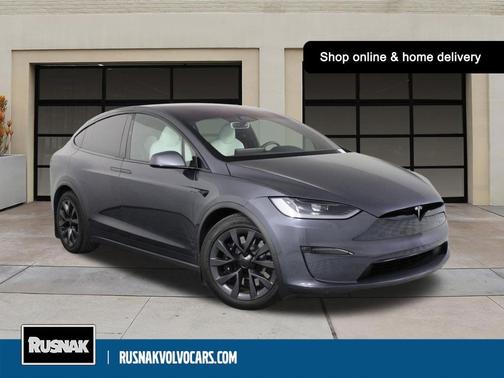 Stealth Gray 2023 Tesla Model X Standard Range