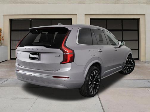 Aurora Silver 2026 Volvo XC90 Plus, B6 AWD Gas (mild hybrid), Gasoline, Bright, 7 Seats