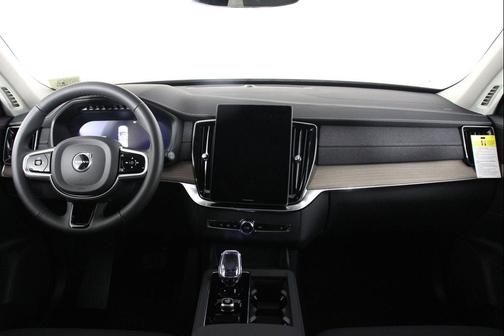 Aurora Silver 2026 Volvo XC90 Core, B5 AWD Gas (mild hybrid), Gasoline, Bright, 7 Seats