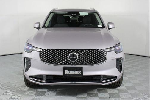 Aurora Silver 2026 Volvo XC90 Core, B5 AWD Gas (mild hybrid), Gasoline, Bright, 7 Seats