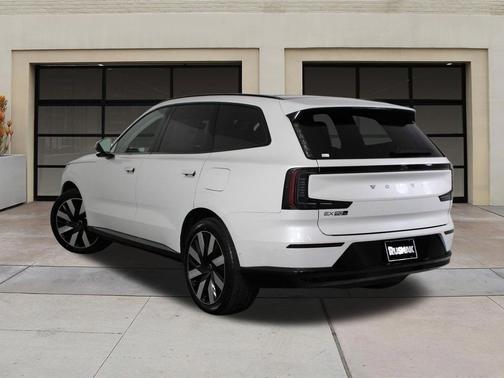 Crystal White 2026 Volvo EX90 Ultra, Twin Motor, Fully electric, 7 Seats