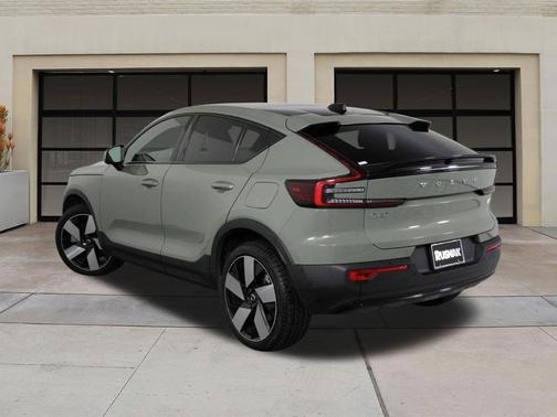 Sage Green Metallic 2023 Volvo C40 Recharge Pure Electric Twin Ultimate