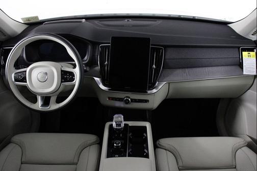 Crystal White Pearl 2026 Volvo XC90 Plug-In Hybrid Ultra, T8 AWD, Electric/Gasoline, Bright, 7 Seats