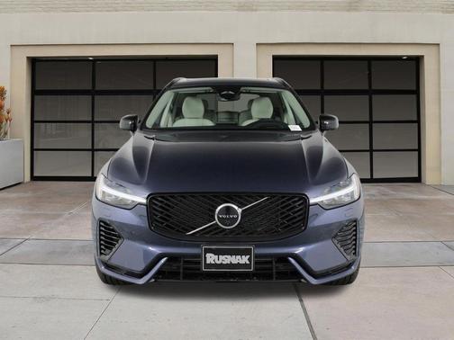 Denim Blue Metallic 2026 Volvo XC60 Plug-In Hybrid Ultra, T8 AWD Electric/Gasoline, Dark