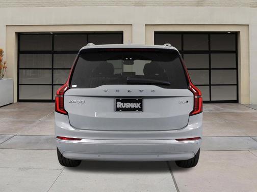 Vapour Grey Metallic 2026 Volvo XC90 Plus, B6 AWD Gas (mild hybrid), Gasoline, Bright, 7 Seats