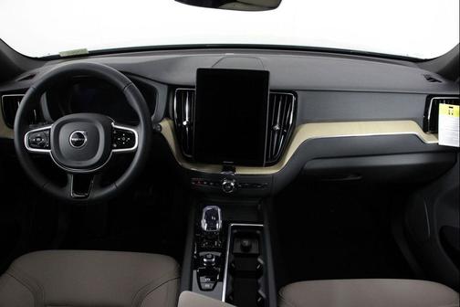 Vapour Grey Metallic 2026 Volvo XC60 Plug-In Hybrid Plus, T8 AWD Electric/Gasoline, Dark